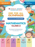 Oswaal One For All Olympiad Previous Years' Solved Papers, Class-2 Mathematics Book 9354233538 Book Cover