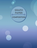 DJ Press Graph Paper Composition Notebook: Quad Ruled 5x5, 100 Lightly Lined Pages (Large, 8.5 x 11), Grid Paper Notebook for Math and Science Students 1801152144 Book Cover