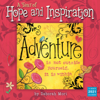 2021 a Year of Hope and Inspiration 16-Month Wall Calendar 1531910521 Book Cover