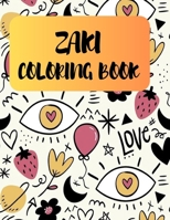 ZAKI coloring book: size:8.5*11.cover:white.paper:24 B0CQYWY3WB Book Cover