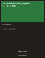 Lead Abatement Worker/Supervisor Study Guide 2026 (Meridian Certification Press Study Guides) 1608887235 Book Cover