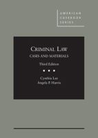 Criminal Law, Cases and Materials, 3d - CasebookPlus 163460881X Book Cover