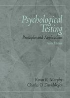 Psychological Testing: Principles and Applications 0131891723 Book Cover