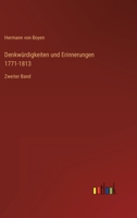 Denkw Rdigkeiten Und Erinnerungen 1771-1813 374461848X Book Cover