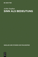 Sinn ALS Bedeutung 3110119498 Book Cover