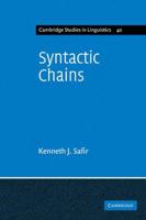 Syntactic Chains 0521107768 Book Cover