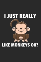 Affe Äffchen Notizbuch: Affe Äffchen Notizbuch für Liebhaber / Notizheft / Notizblock A5 (6x9in) Dotted Notebook / Punkteraster / 120 gepunktete Seiten (German Edition) 1673946577 Book Cover