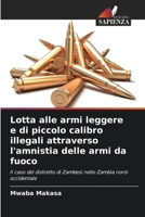 Lotta alle armi leggere e di piccolo calibro illegali attraverso l'amnistia delle armi da fuoco (Italian Edition) 6208287650 Book Cover