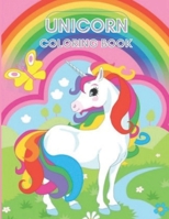 Unicorn Coloring Book: For Kids Ages 4-8 (US Edition) B08RZGN62S Book Cover