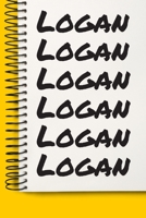 Name Logan A beautiful personalized: Lined Notebook / Journal Gift, Notebook for Logan,120 Pages, 6 x 9 inches, Gift For Logan, Personal Diary, Logan, Personalized Journal, Family Notebook, Customized 1677019980 Book Cover