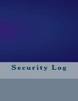 Security Log 1541018885 Book Cover