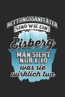 Rettungssanitäter ist wie ein Eisberg Man sieht nur 1/10 was sie wirklich tun: Tischtennis & Tischtennisspieler Notizbuch 6'x9' Kalender Geschenk für Ping Pong & Schmetterhand (German Edition) 1677844663 Book Cover