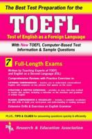 TOEFL with Cassettes (REA) - The Best Test Prep for the TOEFL (Test Preps) 0878917845 Book Cover