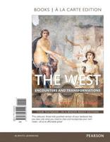 The West: Encounters and Transformations, Volume 1 0134260287 Book Cover