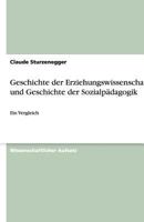 Geschichte der Erziehungswissenschaft und Geschichte der Sozialp�dagogik 3640488075 Book Cover