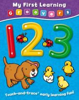 My FirsT Learning Groovers:- 123, A touch & trace book 1782703683 Book Cover