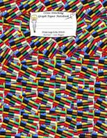 Cross Stitching Graph Paper Notebook: A Cross Stitch Pattern Designer's Large Size. Cross Legs And Go Stitch. Cotton Bobbin Pattern Cover. 1081043415 Book Cover