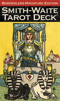 Smith-Waite® Tarot Deck Borderless Miniature Edition 1646712161 Book Cover