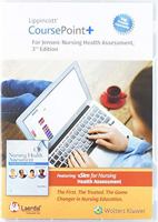 Lippincott CoursePoint+ Enhanced for Jensen's Nursing Health Assessment: A Best Practice Approach 1975100468 Book Cover