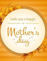 Wish You A Happy Mother's Day: Coloring Book and Greeting Card 1798508958 Book Cover