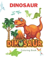 Dinosaur Coloring Book: Great Gift for Boys & Girls, Ages 3+ B08TZMKCV9 Book Cover