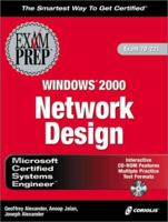 MCSE Windows 2000 Network Design Exam Prep (Exam: 70-221) 1576107256 Book Cover