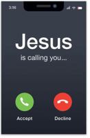 Jesus Is Calling You (Mini Gospel Tract Card - Packet of 100 - NKJV) 1614168490 Book Cover