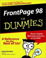 FrontPage 98 for Dummies 0764502700 Book Cover