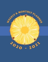 Weekly & Monthly Planner 2020 - 2021: Big Custom Planners For Keeping Busy After Retirement (Agenda & Appointment Calendar); Two Year Organizer Book (2020-2021) Customized with Dot Grid Journal; Cut P 1673553672 Book Cover