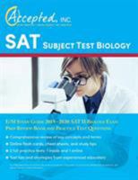 SAT Subject Test Biology E/M Study Guide 2019-2020: SAT II Biology Exam Prep Review Book and Practice Test Questions 1635302749 Book Cover