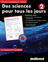 Des Science Pour Tous Les Jours 2 (Daily Science) 1771051698 Book Cover