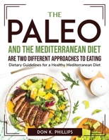The Paleo Diet and the Mediterranean Diet are two different approaches to eating: Dietary Guidelines for a Healthy Mediterranean Diet 1804763926 Book Cover