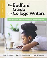 The Bedford Guide for College Writers with Reader 0312201842 Book Cover