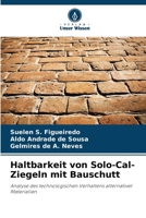 Haltbarkeit von Solo-Cal-Ziegeln mit Bauschutt (German Edition) 620947005X Book Cover