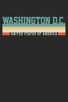 Notebook: Washington DC Ruled 6x9 120 Pages 1691077607 Book Cover