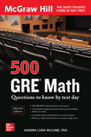 500 GRE Math Questions to Know by Test Day, Second Edition 1264278195 Book Cover