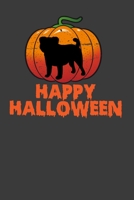 Happy Halloween: Perfect Notebook For Halloween Lover. Cute Cream Paper 6*9 Inch With 100 Pages Notebook For Writing Daily Routine, Journal and Hand Note 1703995503 Book Cover