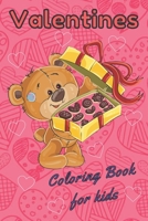 valentines coloring book for kids: Also Fun Valentine Books For Toddlers. This Valentines Day Coloring Books For Kids Has Lots Of Animals and Hearts. ... Drawings In This Valentine Books For Kids. B08TLD14R2 Book Cover