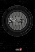 Death Metal Notebook: Boom Box Speaker Death Metal Music Journal 6 x 9 inch 120 lined pages gift 1661583792 Book Cover