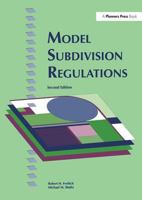 Model Subdivision Regulations: Planning and Law 0918286883 Book Cover