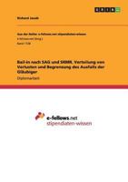Bail-in nach SAG und SRMR. Verteilung von Verlusten und Begrenzung des Ausfalls der Gläubiger 3668155933 Book Cover