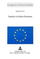 Tradition in Stifters Romanen 3261030240 Book Cover