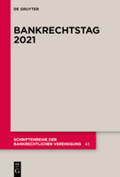 Bankrechtstag 2021 3110790092 Book Cover