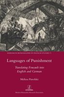Languages of Punishment: Translating Foucault into English and German (Research Monographs in French Studies) 1839542268 Book Cover