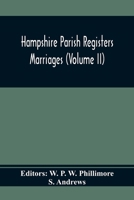 Hampshire Parish Registers. Marriages 9354304656 Book Cover