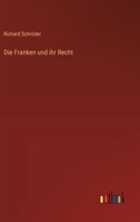 Die Franken Und Ihr Recht 3744656055 Book Cover