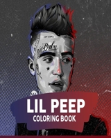 lil peep coloring book: lil peep coloring book B092PG7PCX Book Cover
