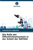 Die Rolle der Öffentlichkeitsarbeit in der Arbeit der NAFDAC (German Edition) 6209361080 Book Cover