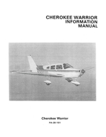 Piper PA-28-151 Cherokee Warrior 1974-76 Pilot's Information Manual (761-563) 1998295672 Book Cover
