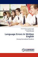 Language Errors in Written English 365928663X Book Cover